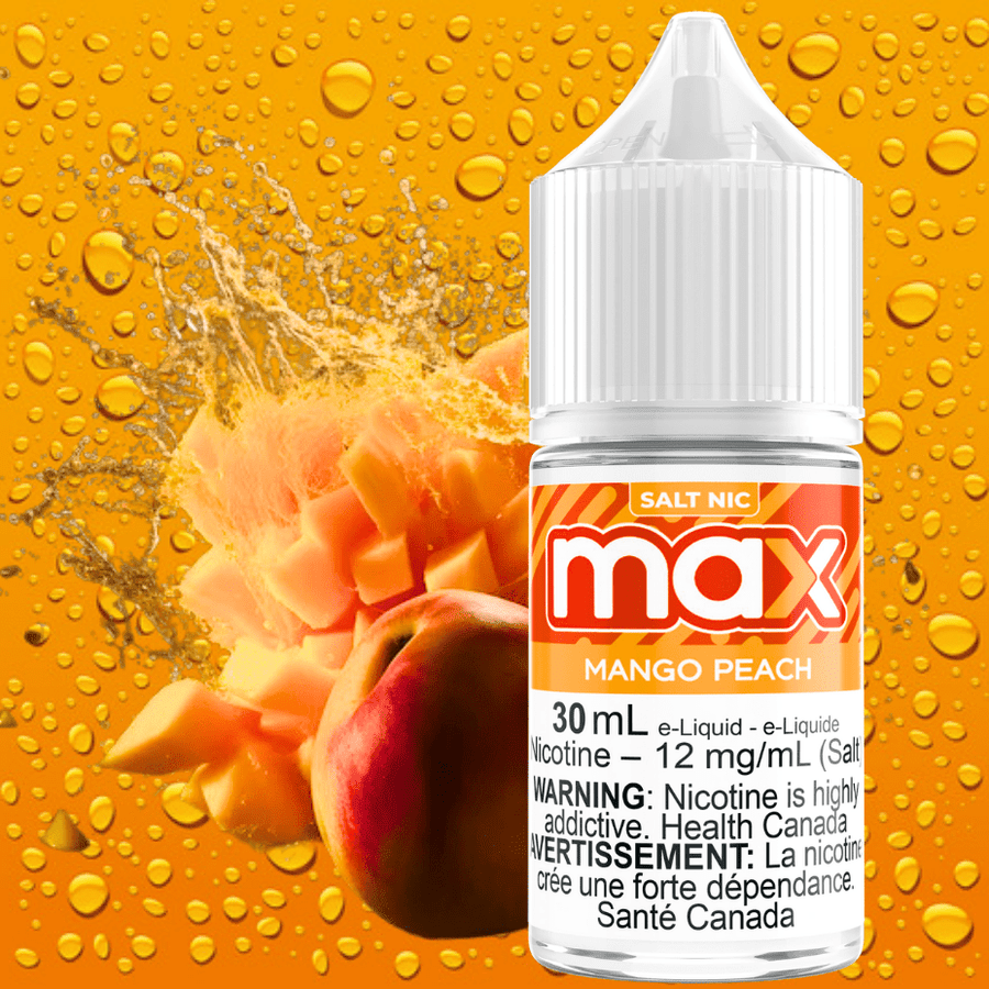 mango peach vape juice Max E-Liquid - Mango Peach Salt 30ml in Canada - Airdrie Alberta
