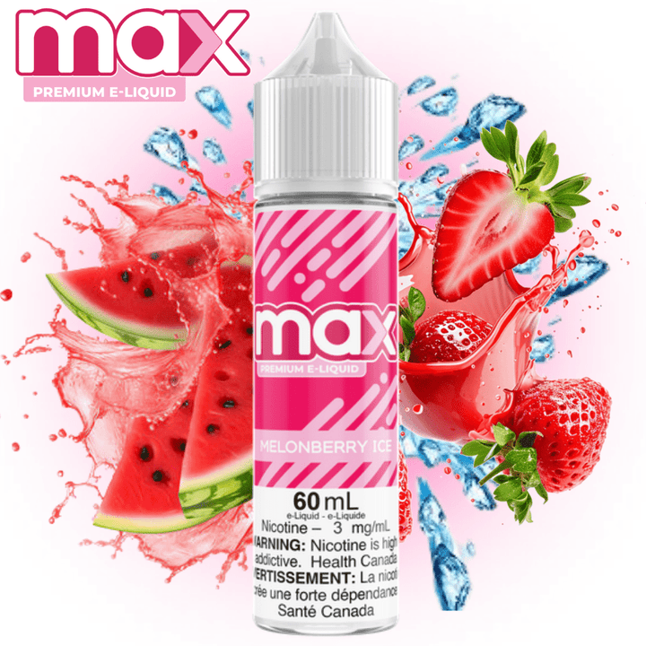 Max E-Liquid - Melonberry Ice 3mg Airdrie Vape SuperStore and Bong Shop Alberta Canada