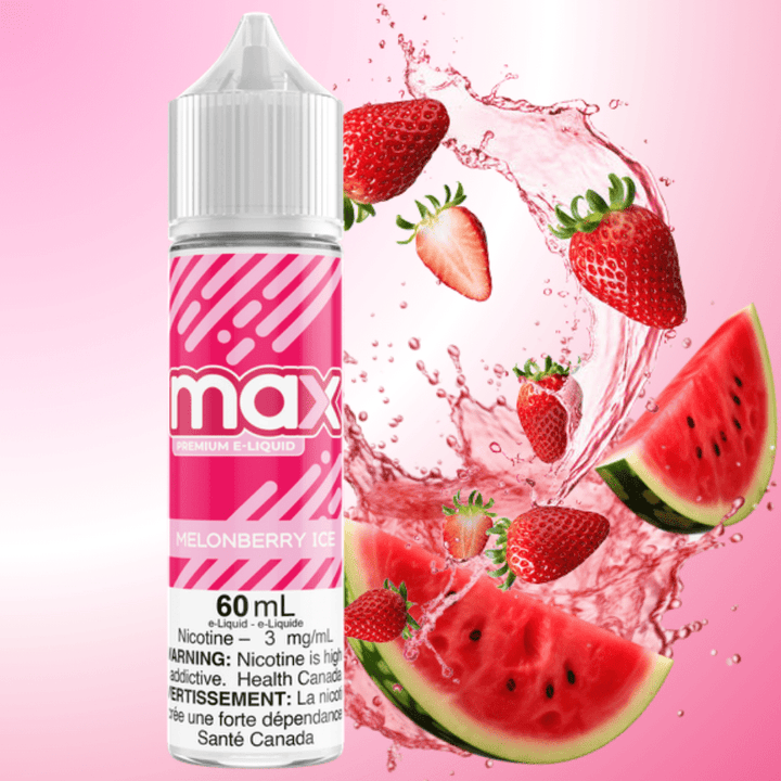 Max E-Liquid - Melonberry Ice Airdrie Vape SuperStore and Bong Shop Alberta Canada