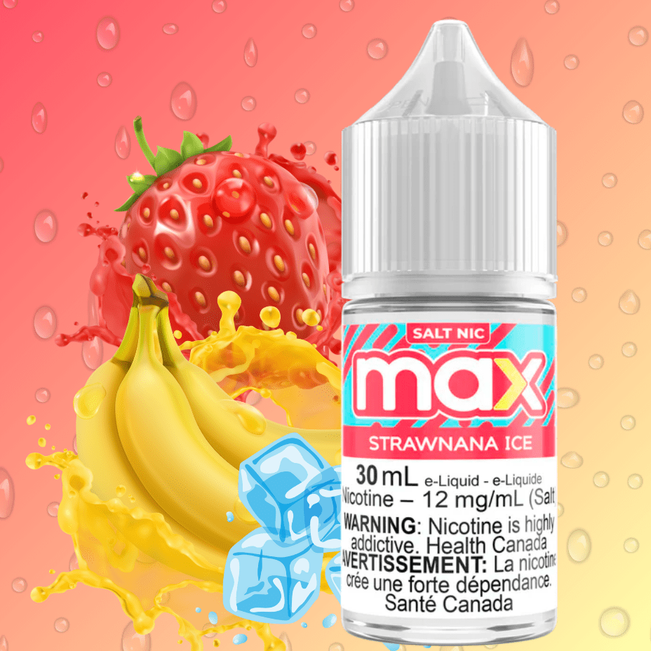 Max E-Liquid - Strawnana Ice at Airdrie Vape SuperStore Alberta