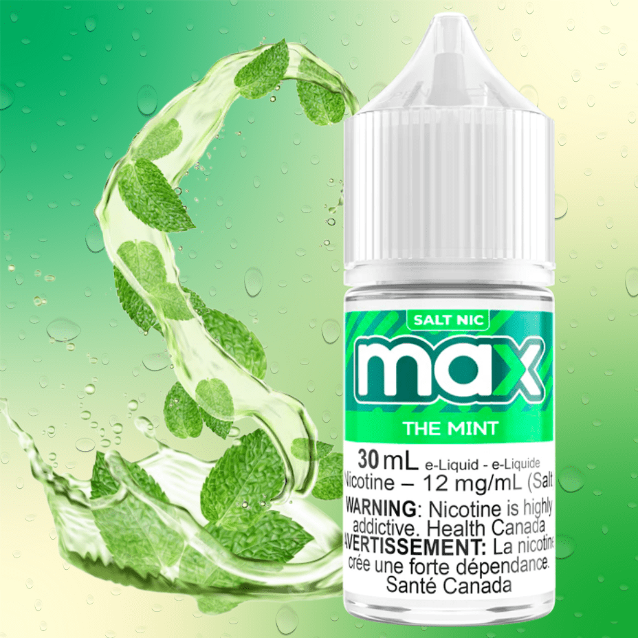 Max E-Liquid - The Mint Salt Airdrie Vape SuperStore and Bong Shop Alberta Canada