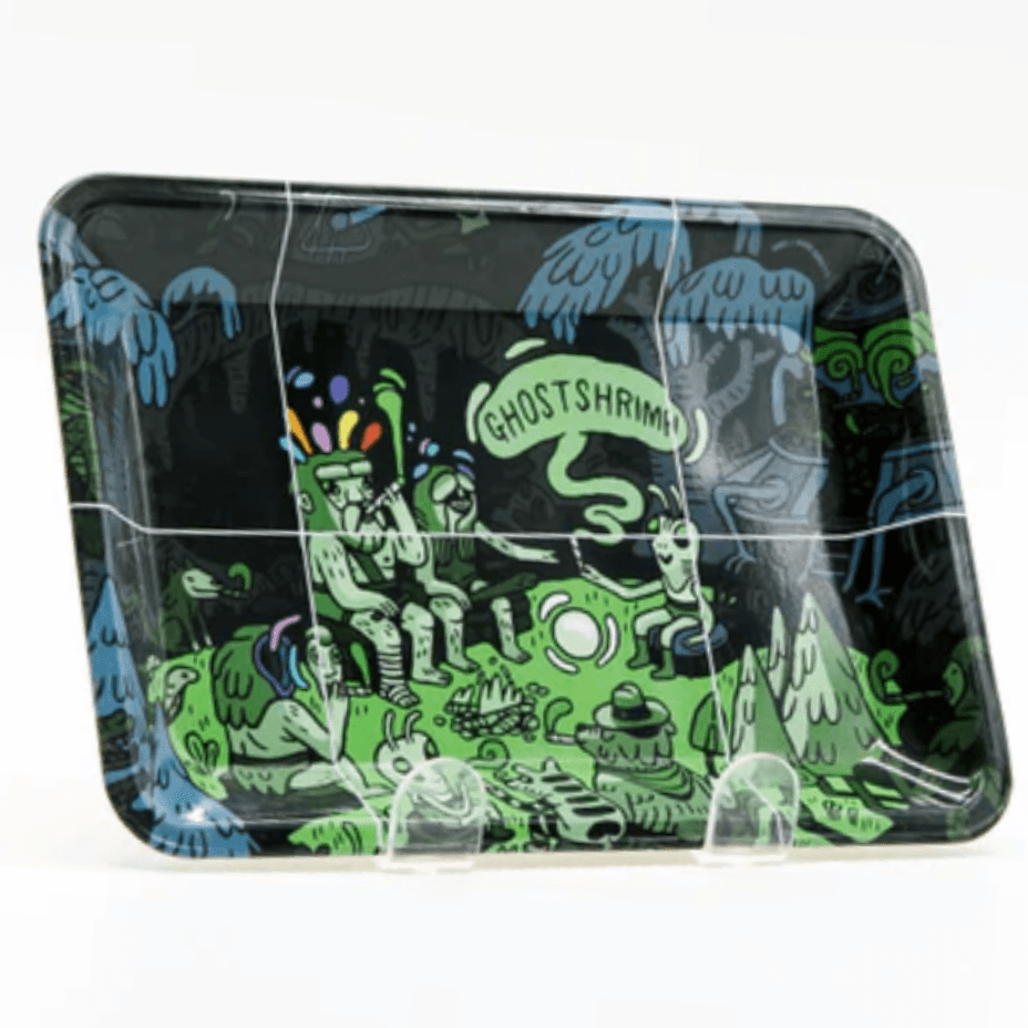 Metal Rolling Trays-Ghostshrimp Small Airdrie Vape SuperStore and Bong Shop Alberta Canada