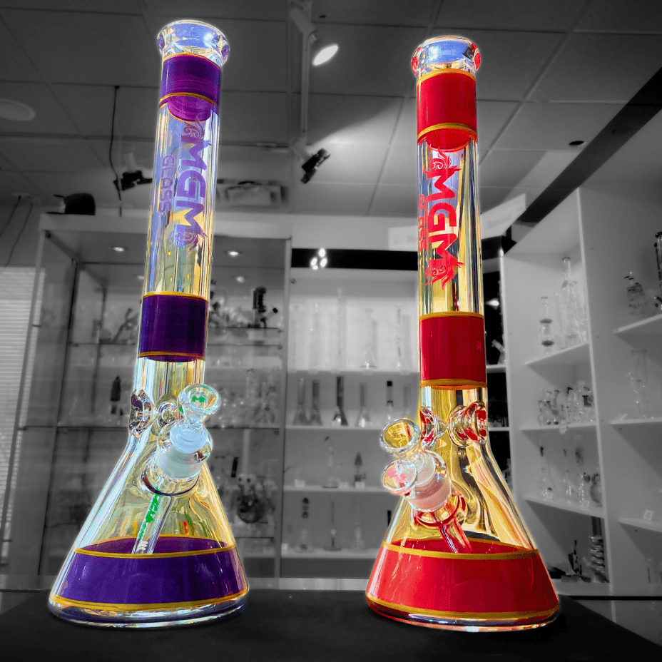 MGM Glass 7mm Beaker Bong-18
