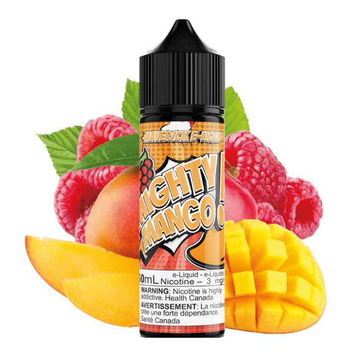 Mighty Mango by Maverick E-Liquid 60ml / 3mg Airdrie Vape SuperStore and Bong Shop Alberta Canada