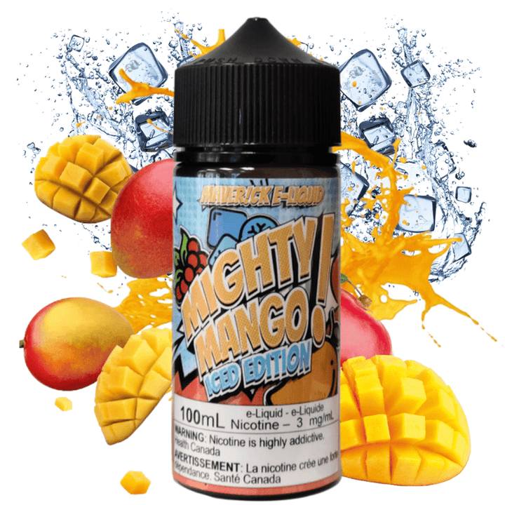 Mighty Mango Iced by Maverick E-Liquid-100ml Airdrie Vape SuperStore and Bong Shop Alberta Canada