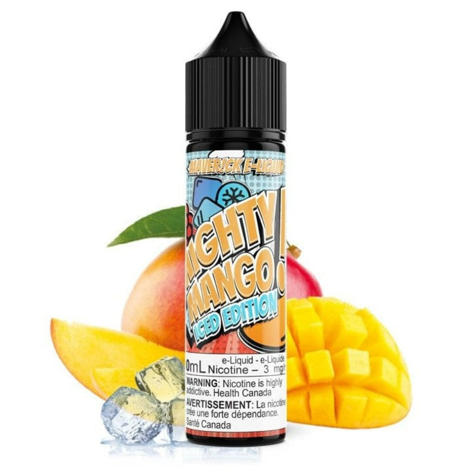 Mighty Mango Iced by Maverick E-Liquid 60ml / 3mg Airdrie Vape SuperStore and Bong Shop Alberta Canada