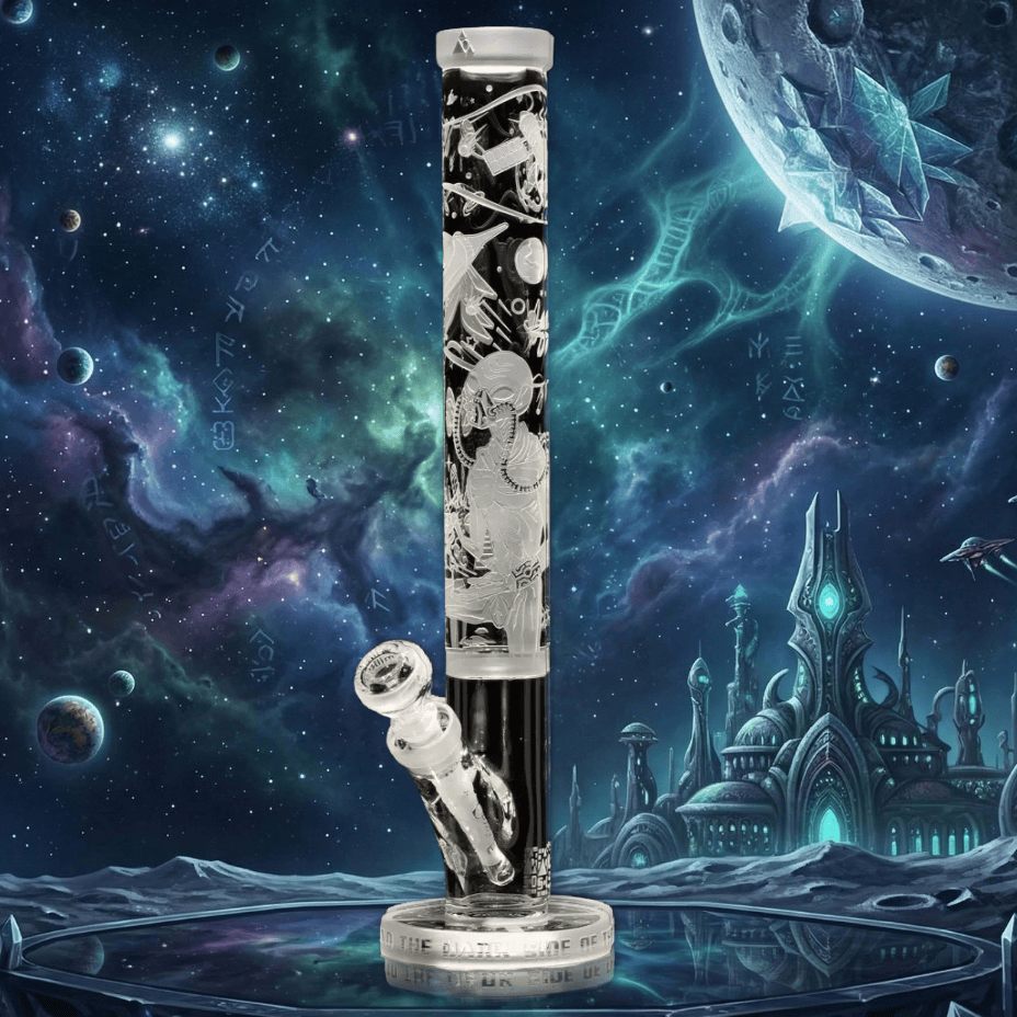 Milkyway 9mm Alien Artifacts Straight Tube - 18" Airdrie Vape SuperStore and Bong Shop Alberta Canada