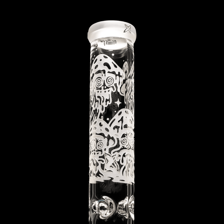 Milkyway 9mm Mushroom Town Beaker Bong w/Collins Perc-14" Airdrie Vape SuperStore and Bong Shop Alberta Canada