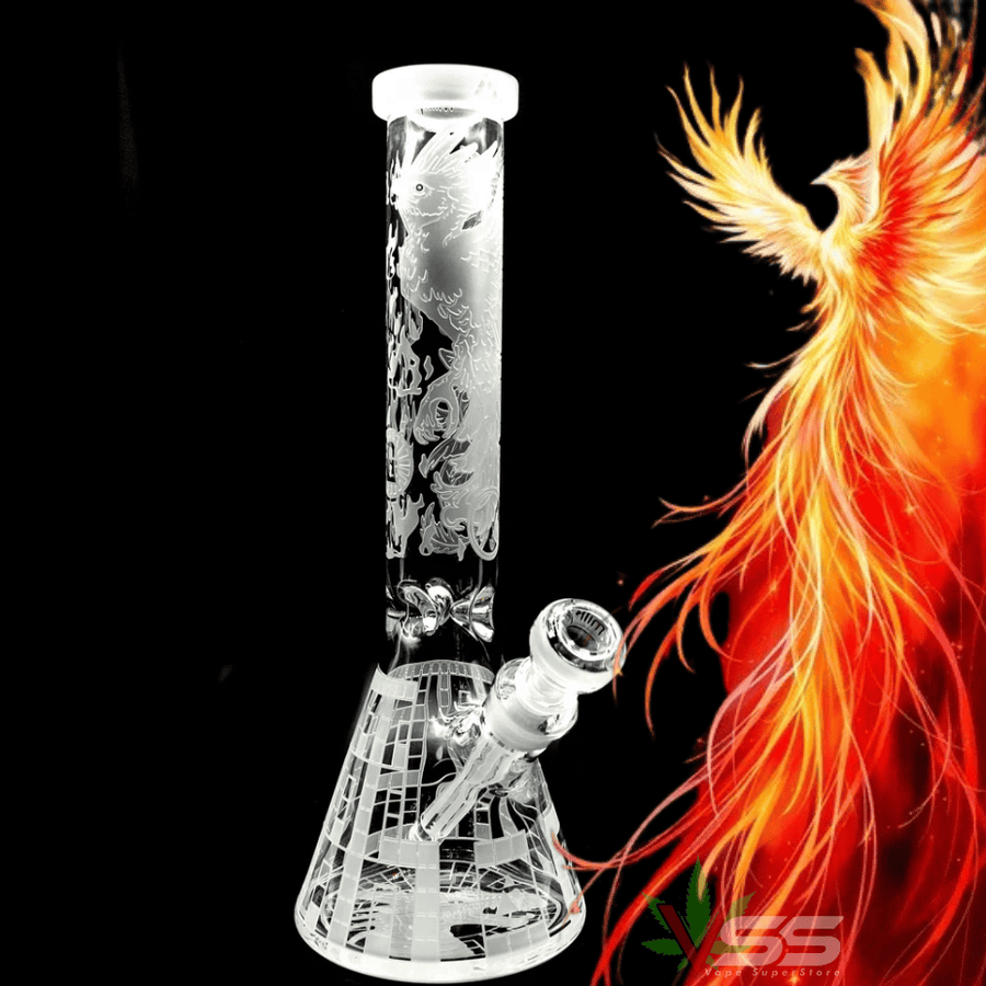 Milkyway 9mm Phoenix Prison Beaker-15" Airdrie Vape SuperStore and Bong Shop Alberta Canada
