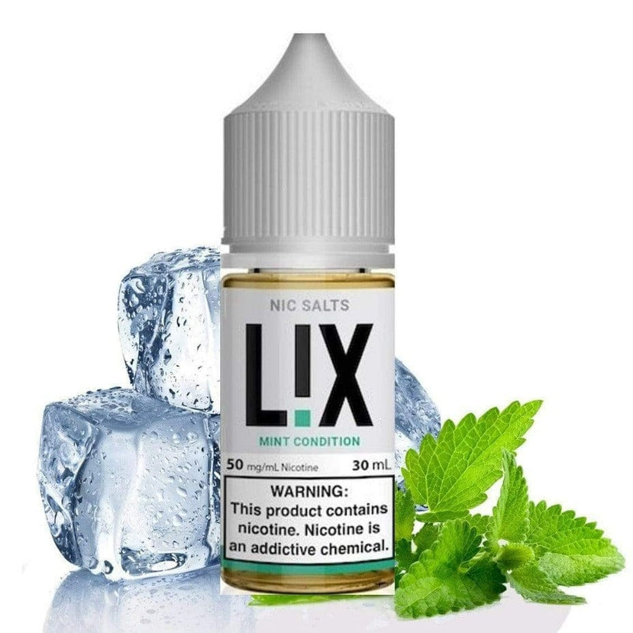 Mint Condition Salt Nic by LiX 30ml / 10mg Airdrie Vape SuperStore and Bong Shop Alberta Canada