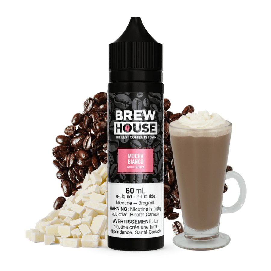 Mocha Bianco by Brew House E-Liquid 60ml / 3mg Airdrie Vape SuperStore and Bong Shop Alberta Canada