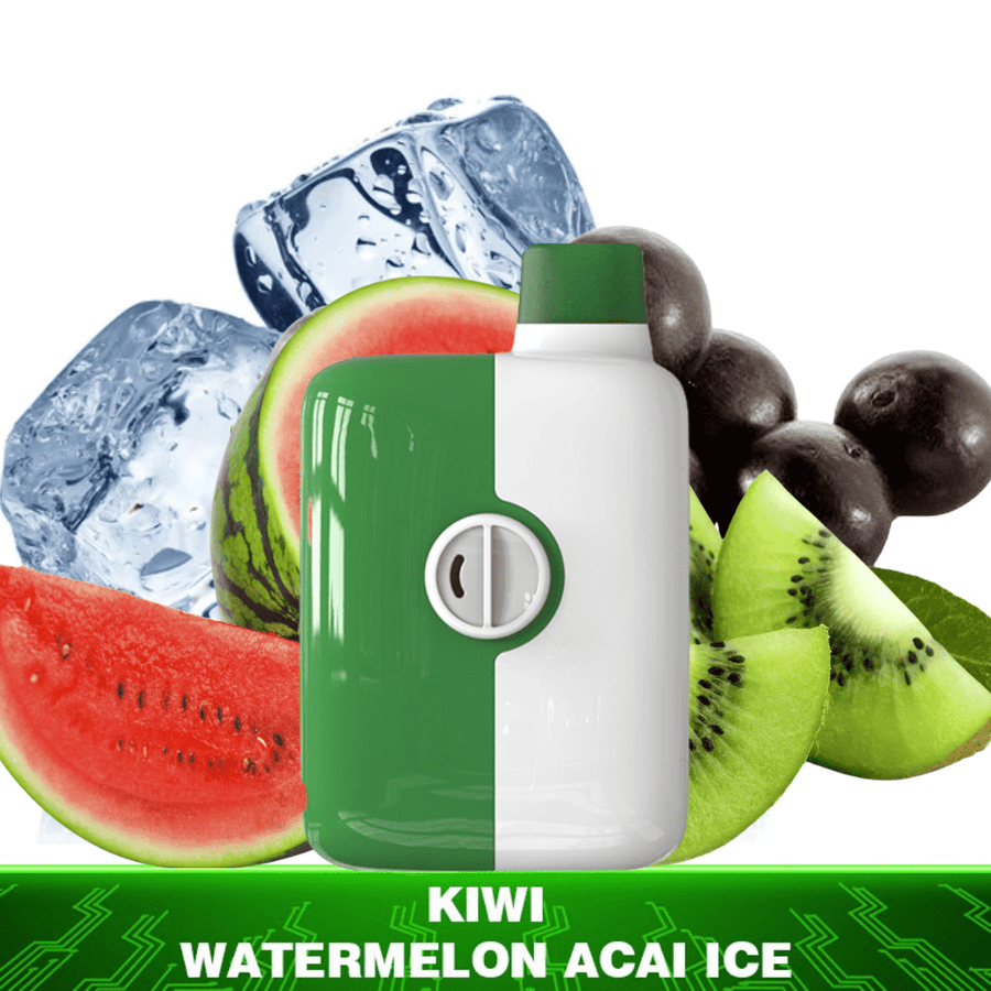 Mr Fog Disposables Mr Fog Switch 5500 Rechargeable Disposable-Kiwi Watermelon Acai Ice 5500 Puffs / 20mg Mr Fog Switch Disposable-Kiwi Watermelon Acai Ice-Airdrie Vape & Bong