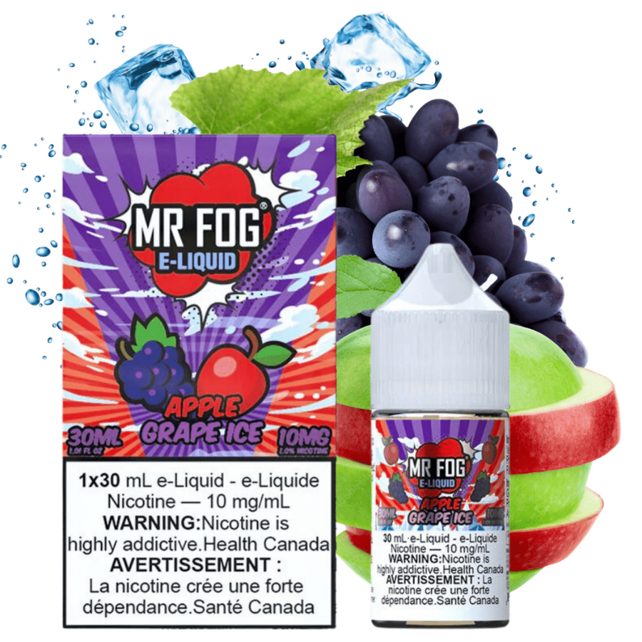 Mr. Fog Salt-Grape Apple Ice-30ml 30ml / 20mg Airdrie Vape SuperStore and Bong Shop Alberta Canada