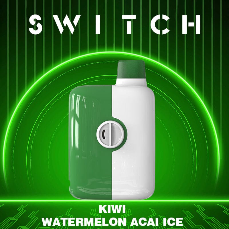 Mr Fog Switch 5500 Rechargeable Disposable-Kiwi Watermelon Acai Ice 5500 Puffs / 20mg Airdrie Vape SuperStore and Bong Shop Alberta Canada