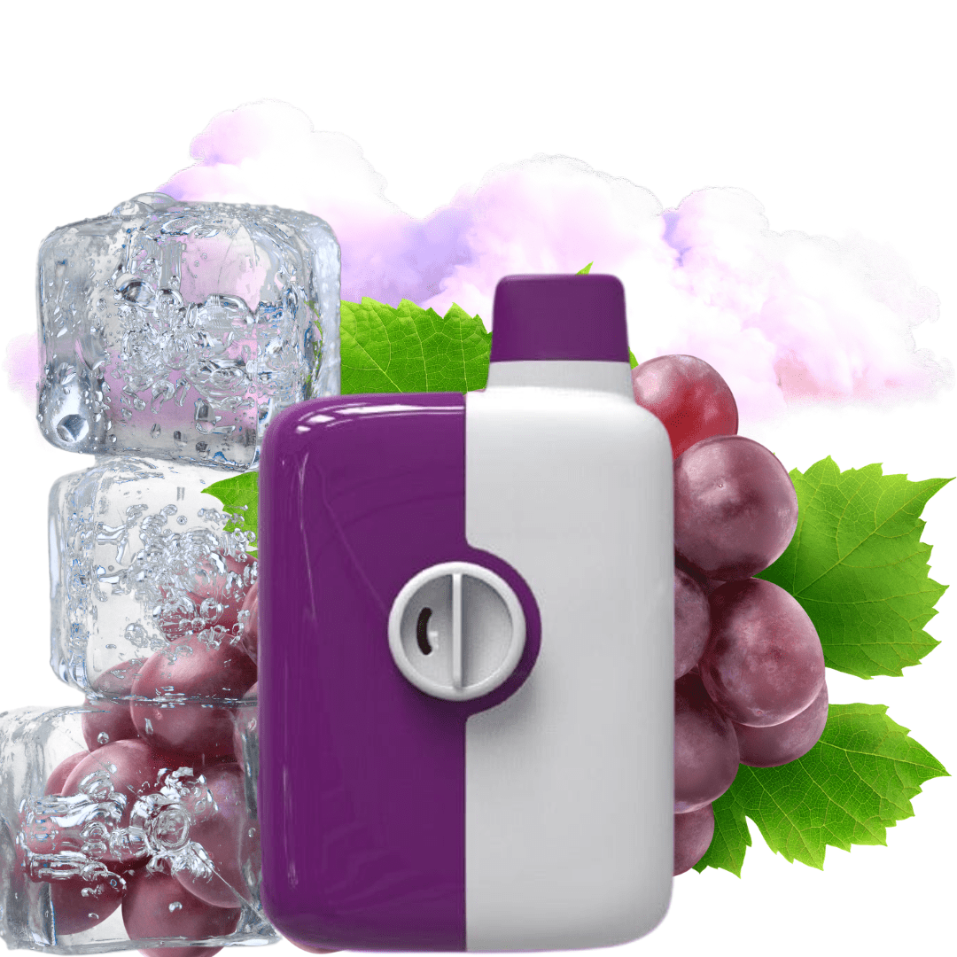 Mr Fog Switch 5500 Rechargeable Disposable-Magic Cotton Grape Ice 5500 Puffs / 20mg Airdrie Vape SuperStore and Bong Shop Alberta Canada