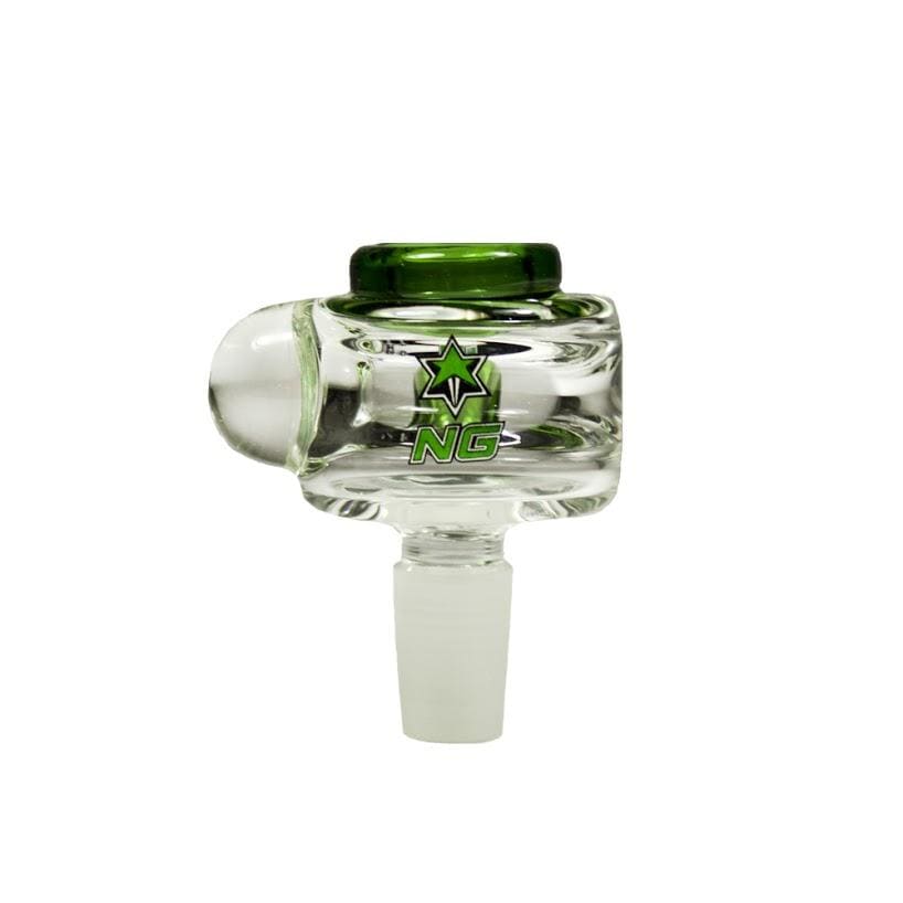 Nice Glass Thick High-End Bowl 14mm/Green Airdrie Vape SuperStore and Bong Shop Alberta Canada
