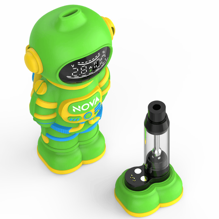 Nova Spaceman 510 Battery 650mAh Green Airdrie Vape SuperStore and Bong Shop Alberta Canada