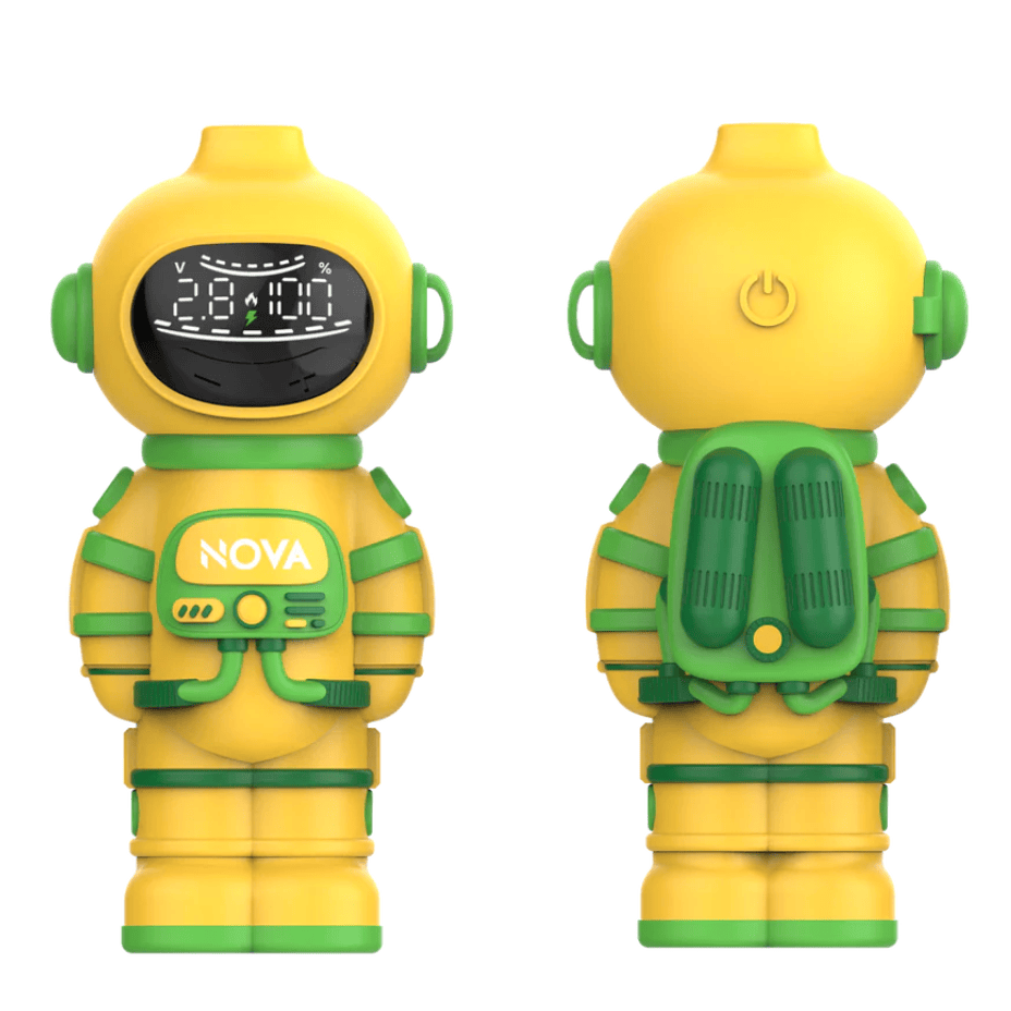 Nova Spaceman 510 Battery 650mAh Yellow Airdrie Vape SuperStore and Bong Shop Alberta Canada