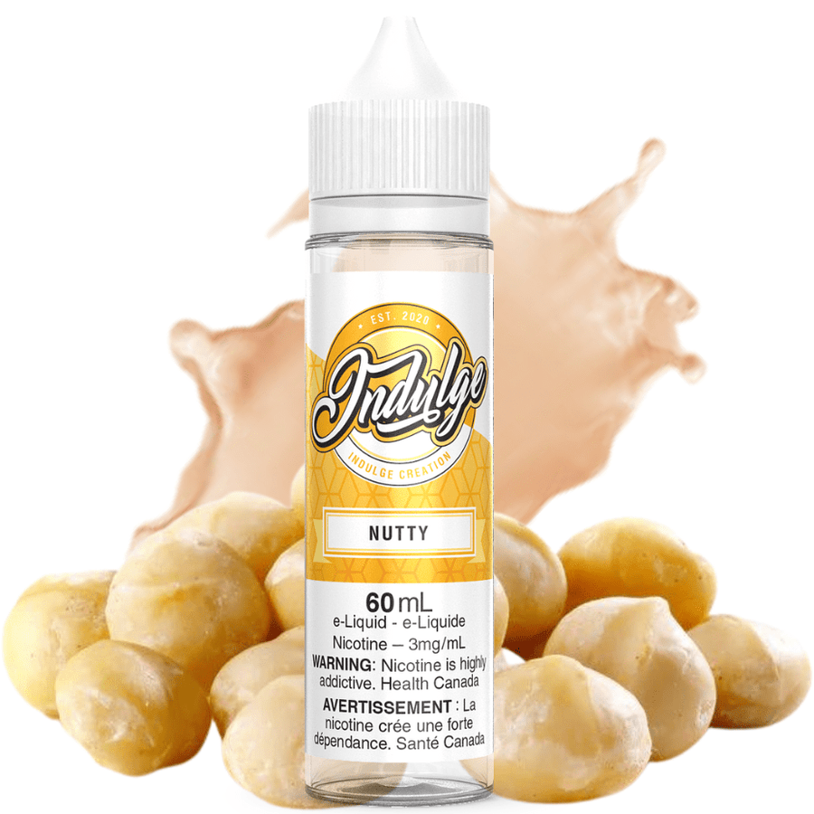 Nutty by Indulge E-Liquid 60ml / 3mg Airdrie Vape SuperStore and Bong Shop Alberta Canada