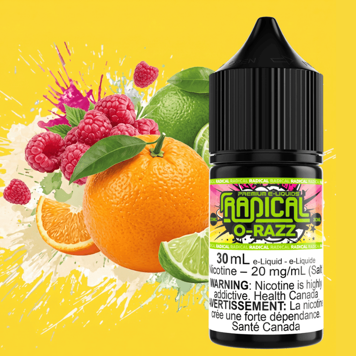 O-Razz Salt Nic by Radical E-liquid Airdrie Vape SuperStore and Bong Shop Alberta Canada