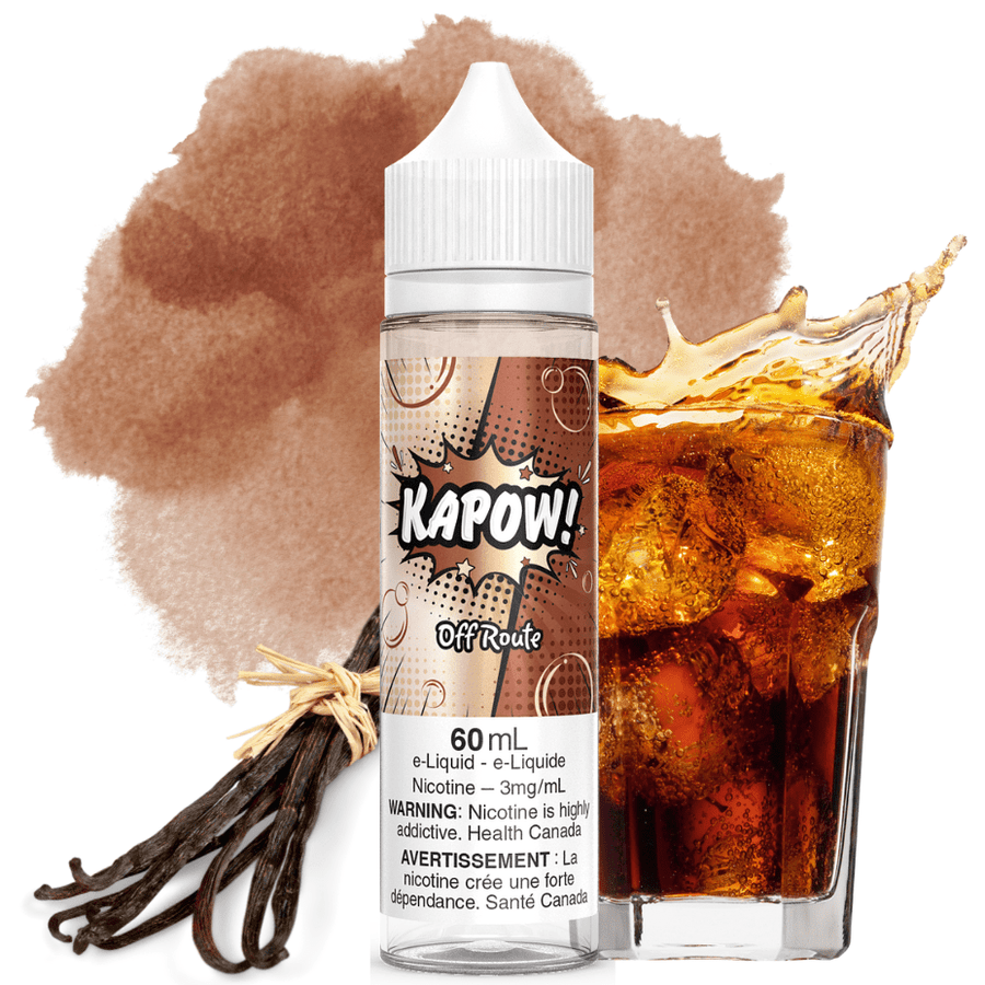 Off Route by Kapow E-Liquid 60ml / 0mg Airdrie Vape SuperStore and Bong Shop Alberta Canada
