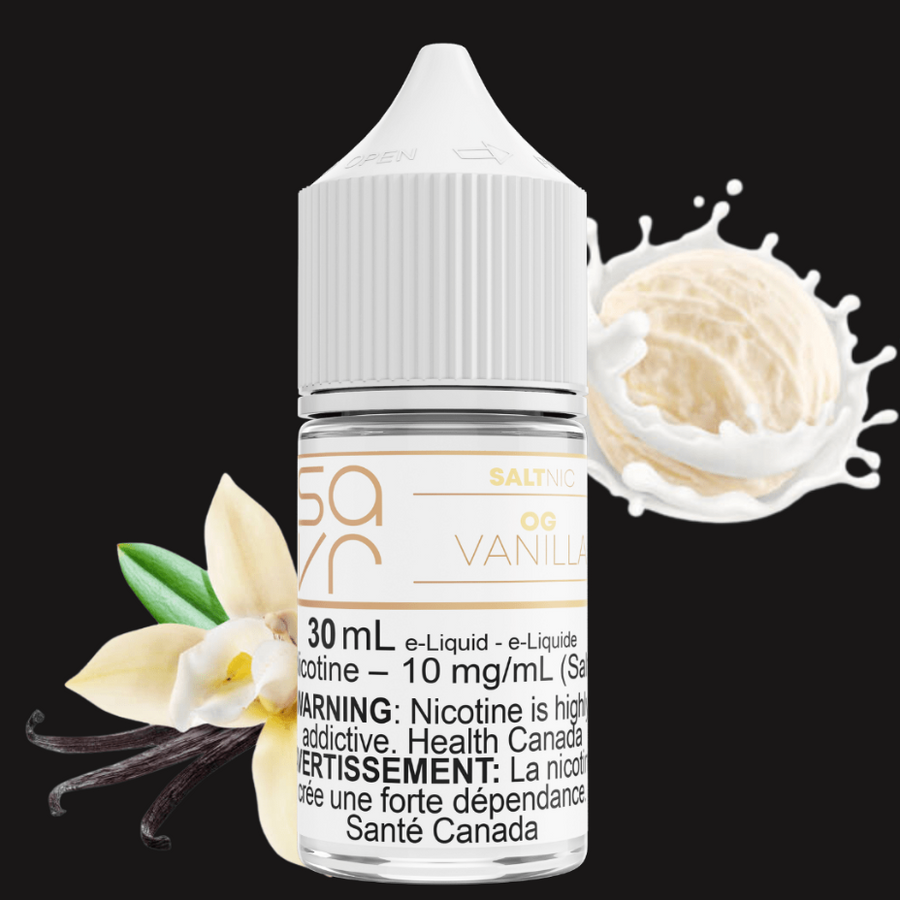 OG Vanilla Salt by Savr E-liquid 10mg Airdrie Vape SuperStore and Bong Shop Alberta Canada
