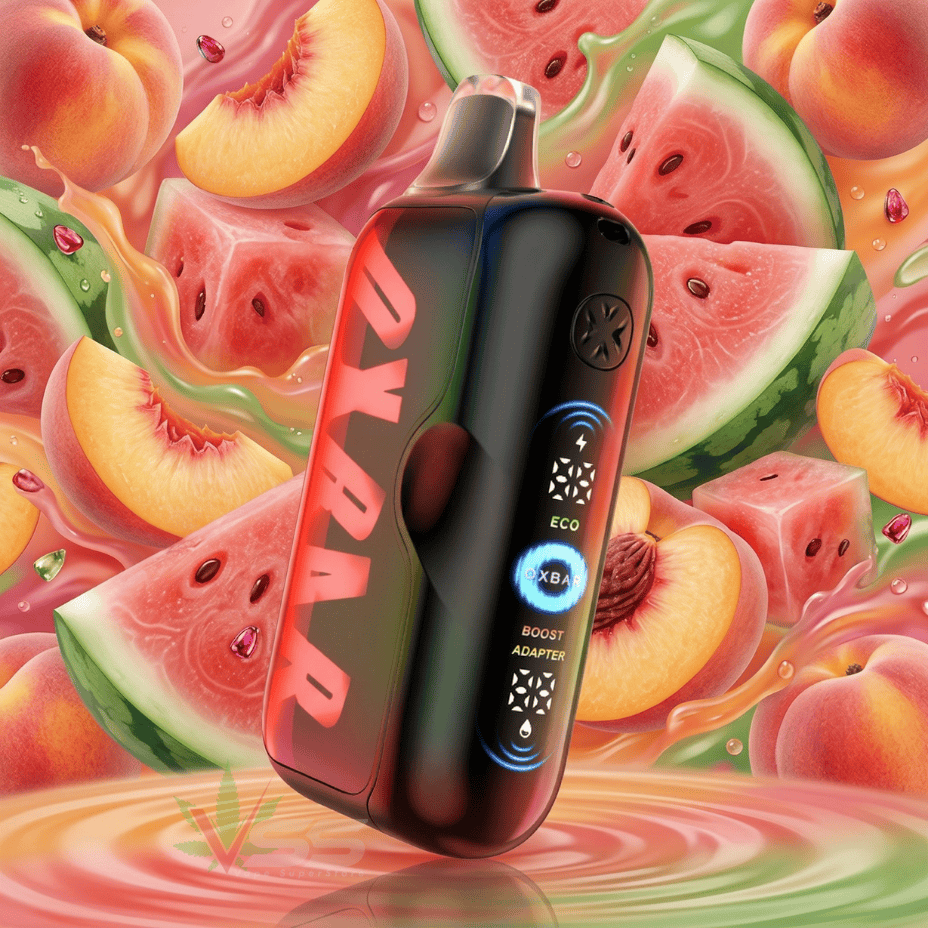 Oxbar G100K Disposable Vape - Peach Watermelon 100K Puffs / 20mg Airdrie Vape SuperStore and Bong Shop Alberta Canada