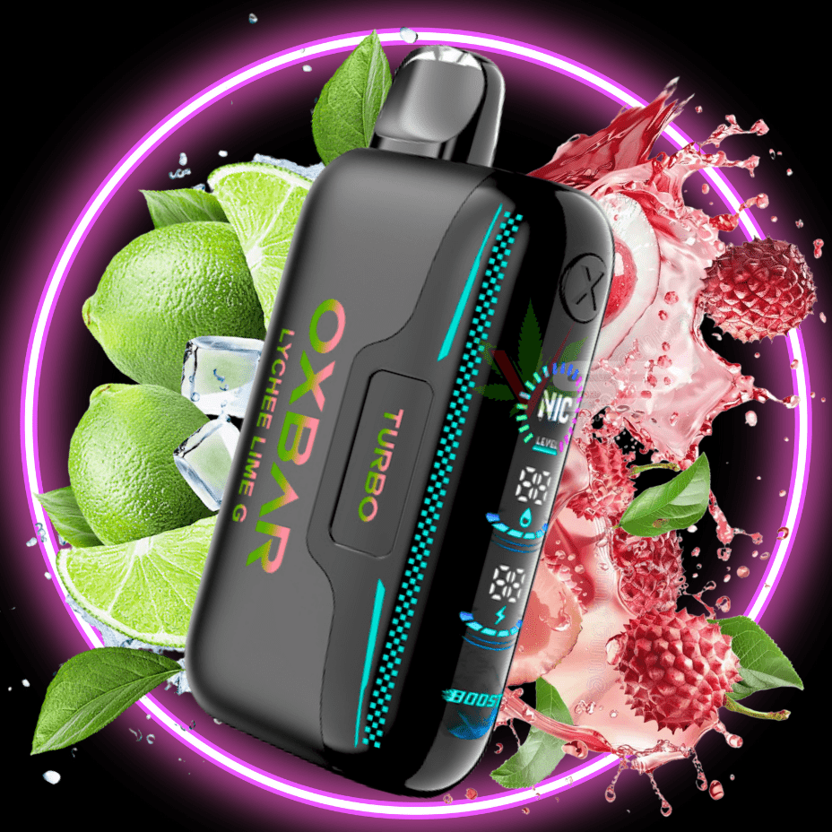 Oxbar G42k Disposable Vape-Lychee Lime G 20mg / 42000 Airdrie Vape SuperStore and Bong Shop Alberta Canada