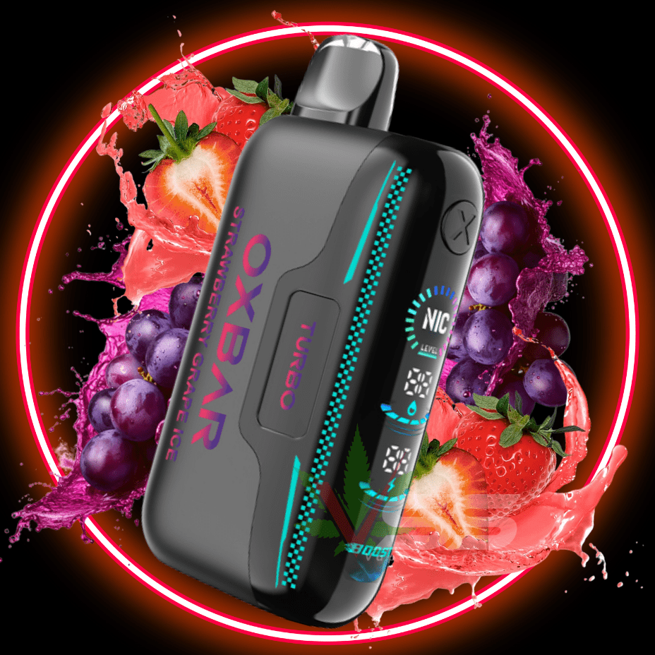 Oxbar G42k Disposable Vape-Strawberry Grape Ice 20mg / 42000 Airdrie Vape SuperStore and Bong Shop Alberta Canada