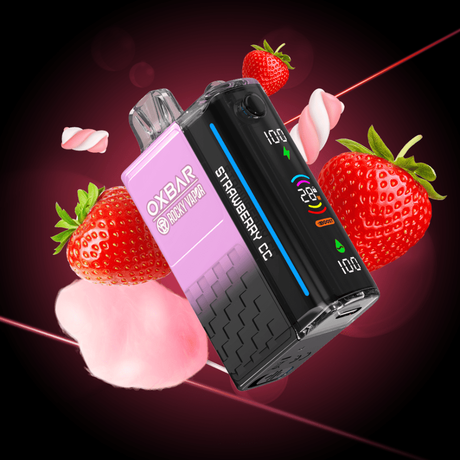 OXBAR M20K Disposable Vape - Strawberry CC in Airdrie Alberta - Airdrie Vape SuperStore & Bong Shop OXBAR M20K Disposable Vape - Strawberry CC in Airdrie Alberta - Airdrie Vape SuperStore & Bong Shop