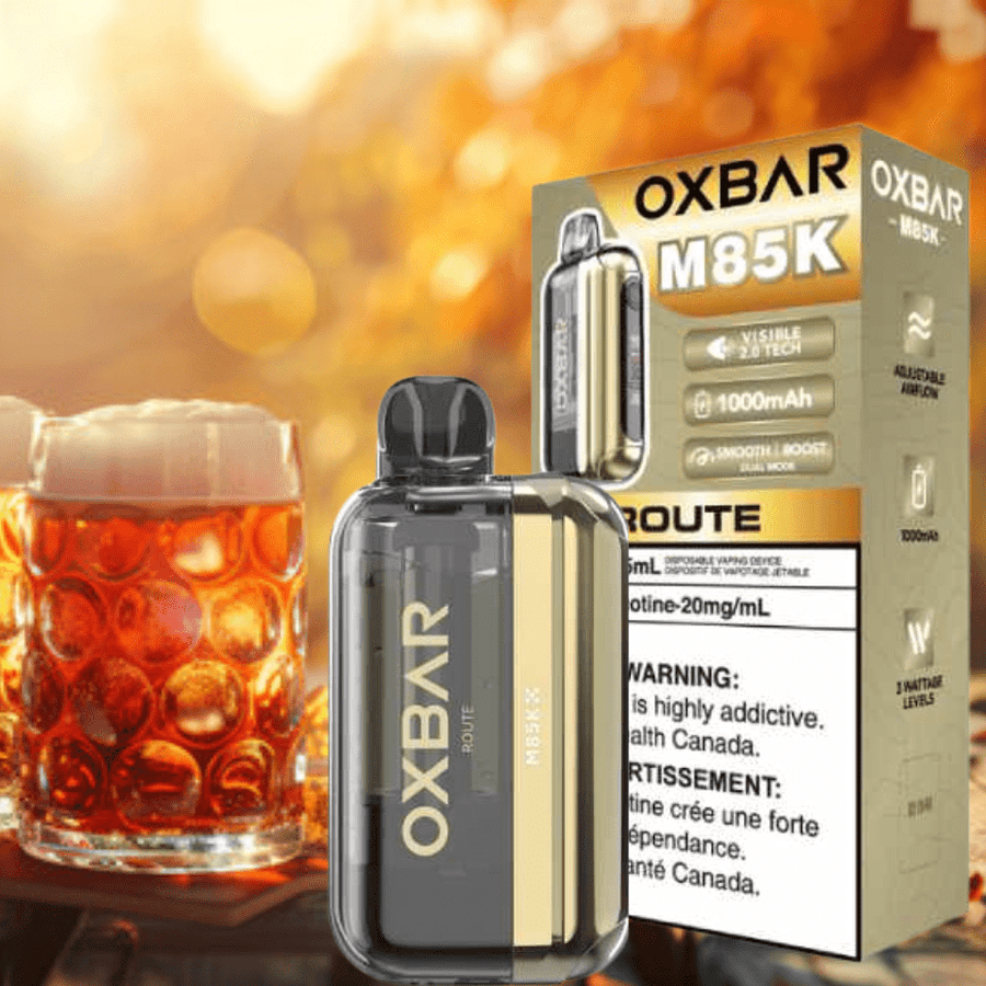 Oxbar M85K Disposable Vape - Route Airdrie Vape SuperStore and Bong Shop Alberta Canada