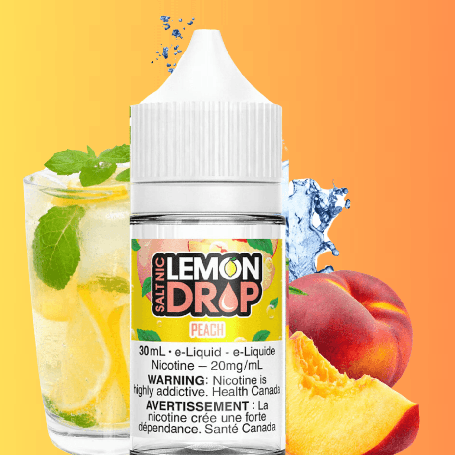 Peach by Lemon Drop E-Liquid-100ml Airdrie Vape SuperStore and Bong Shop Alberta Canada