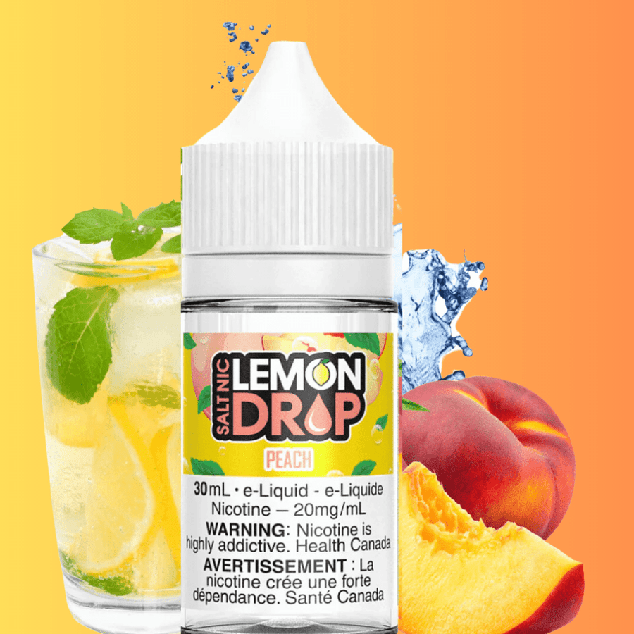 Peach by Lemon Drop E-Liquid Airdrie Vape SuperStore and Bong Shop Alberta Canada