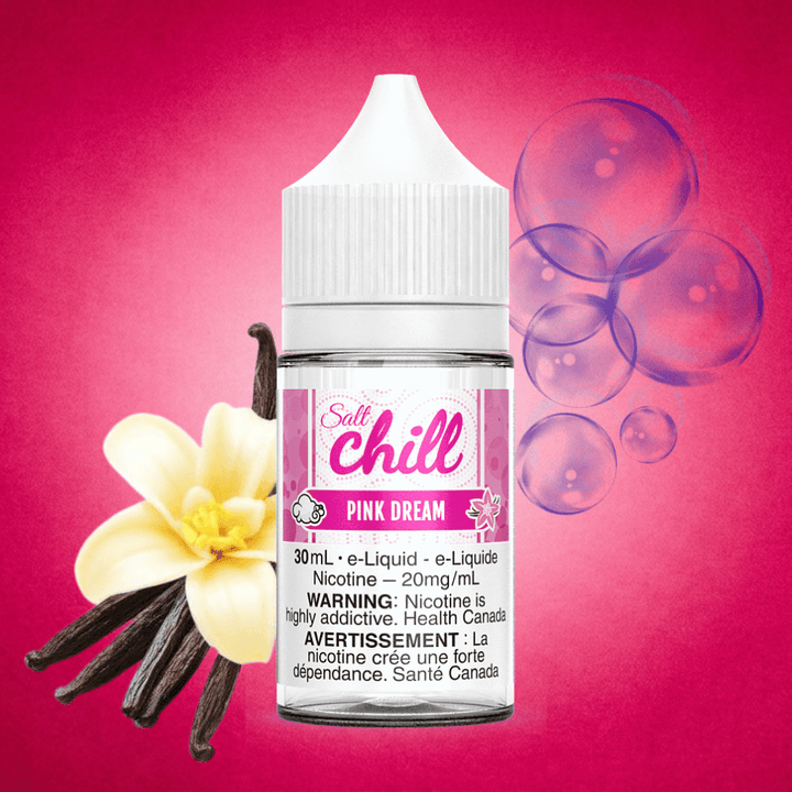 Pink Dream Salts by Chill E-Liquid Airdrie Vape SuperStore and Bong Shop Alberta Canada