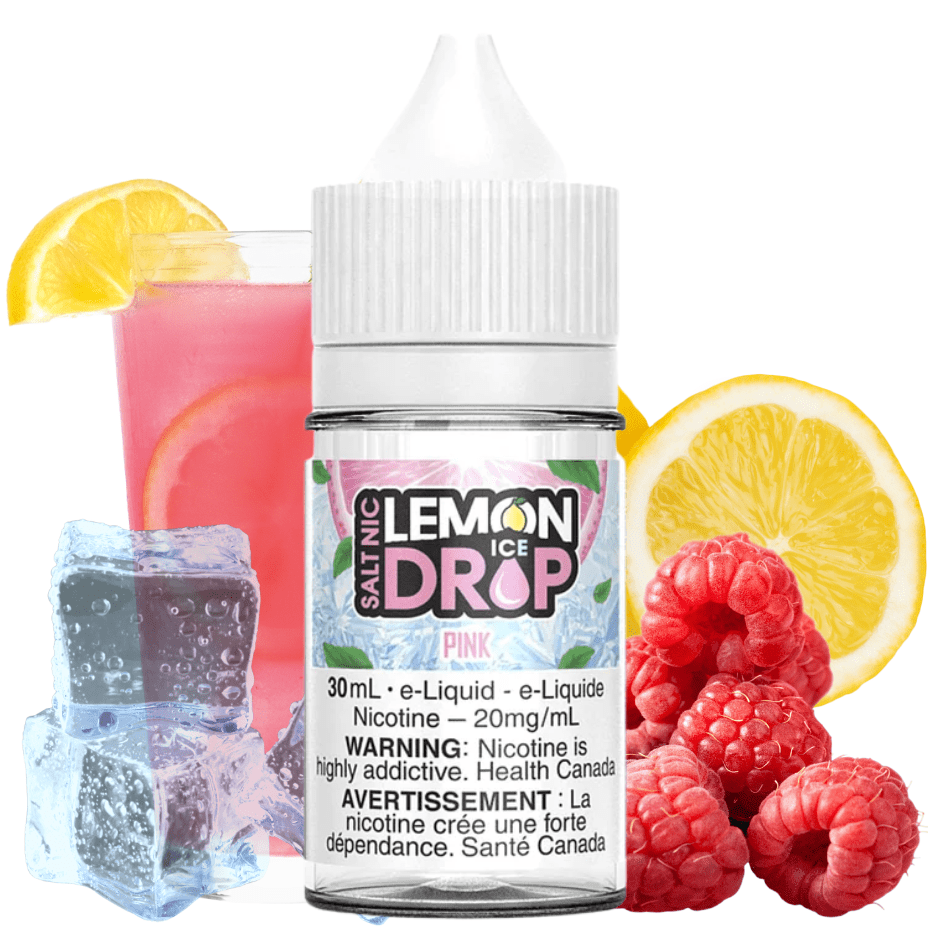 Pink Iced Salt by Lemon Drop E-liquids Airdrie Vape SuperStore and Bong Shop Alberta Canada