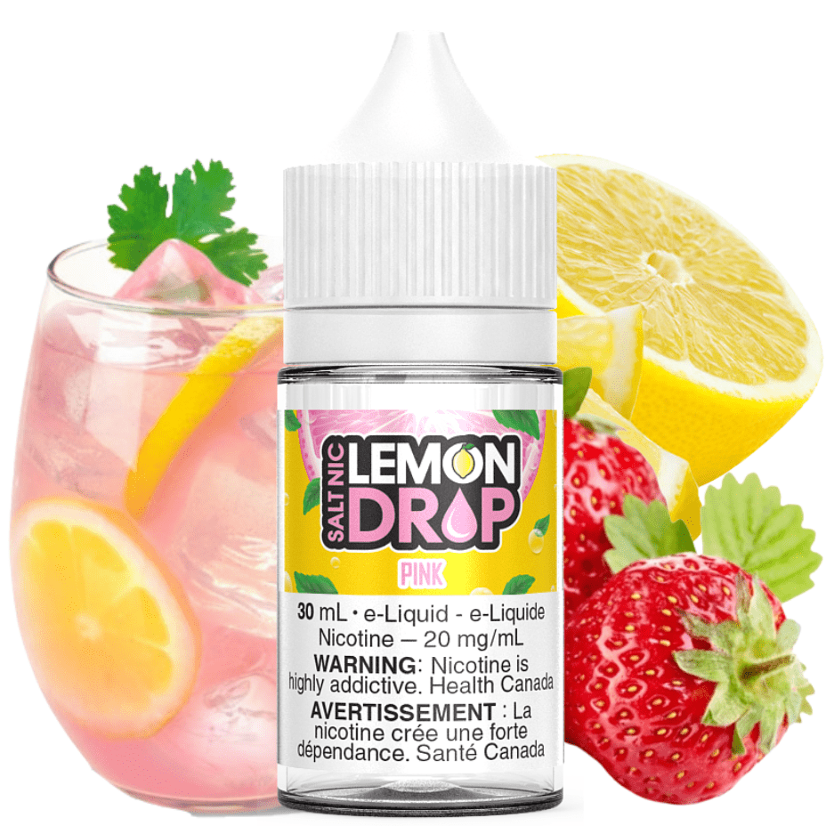 Pink Salt by Lemon Drop E-Liquid in Alberta - Airdrie Vape SuperStore &  Bong Shop