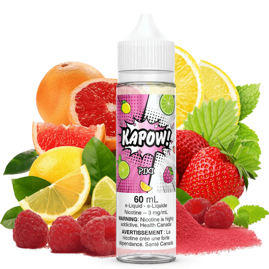 Pixi by Kapow E-Liquid Airdrie Vape SuperStore and Bong Shop Alberta Canada