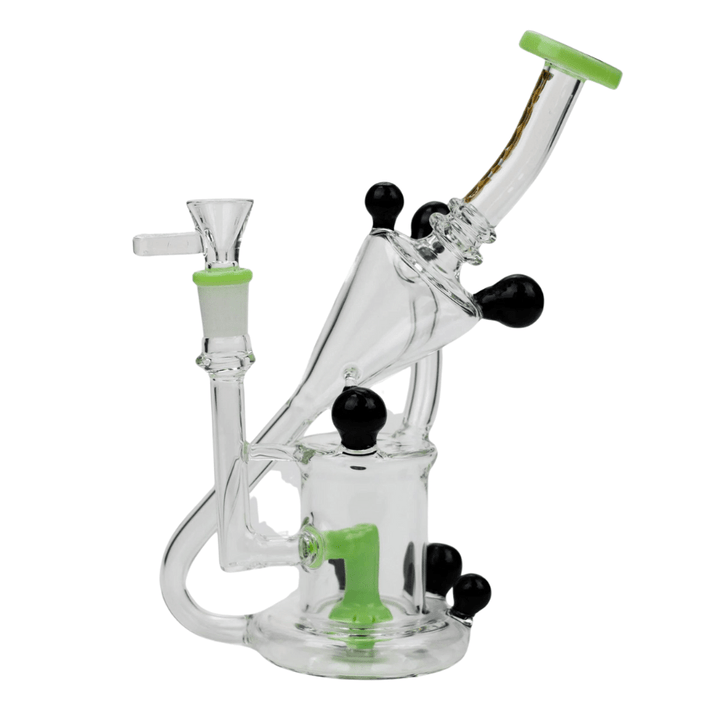 Preemo Glass Preemo Glass Bauble Recycler-9" 9" / Mint Green Preemo Glass Bauble Recycler-Airdrie Vape SuperStore and Bong Shop AB 