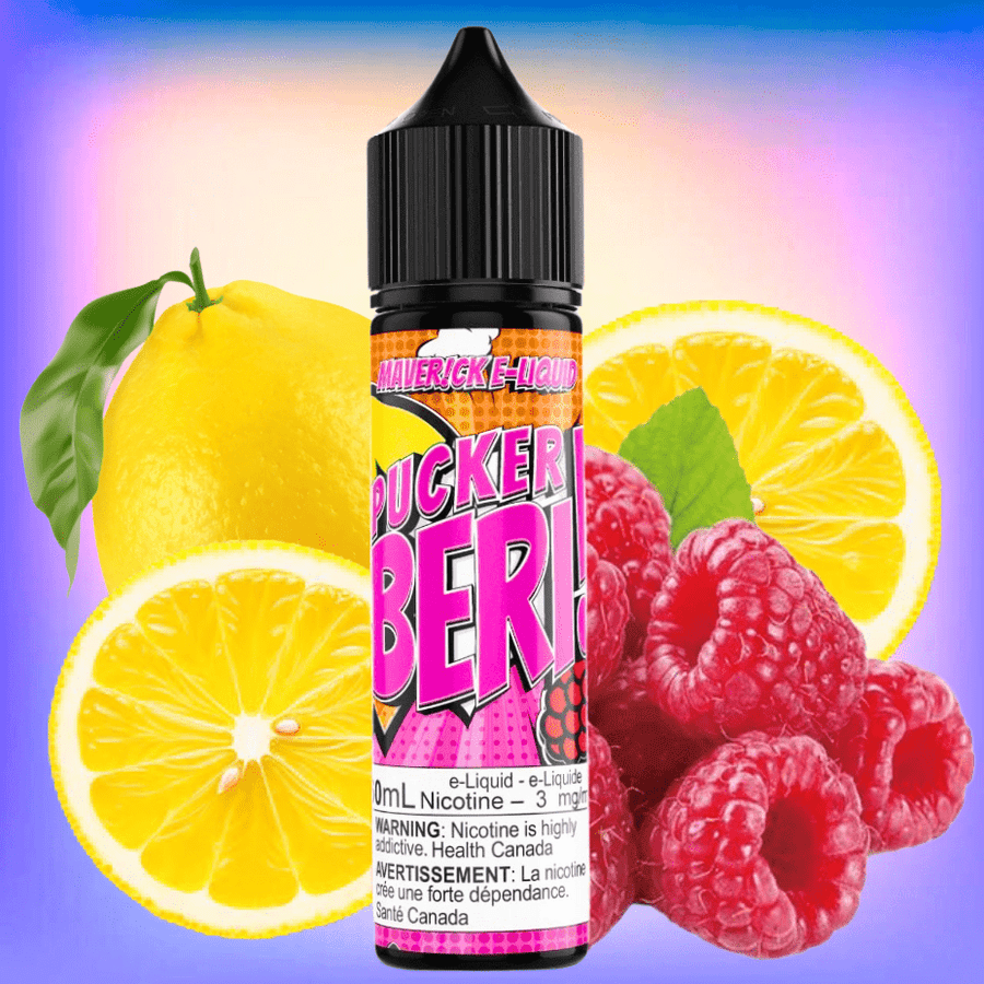 Pucker Beri by Maverick E-Liquid Airdrie Vape SuperStore and Bong Shop Alberta Canada