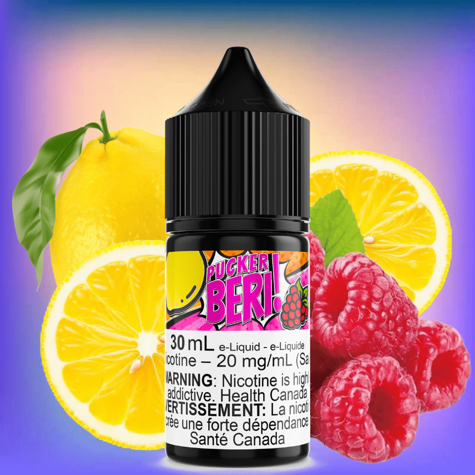 Pucker Beri Salt by Maverick E-Liquid 30ml / 12mg Airdrie Vape SuperStore and Bong Shop Alberta Canada