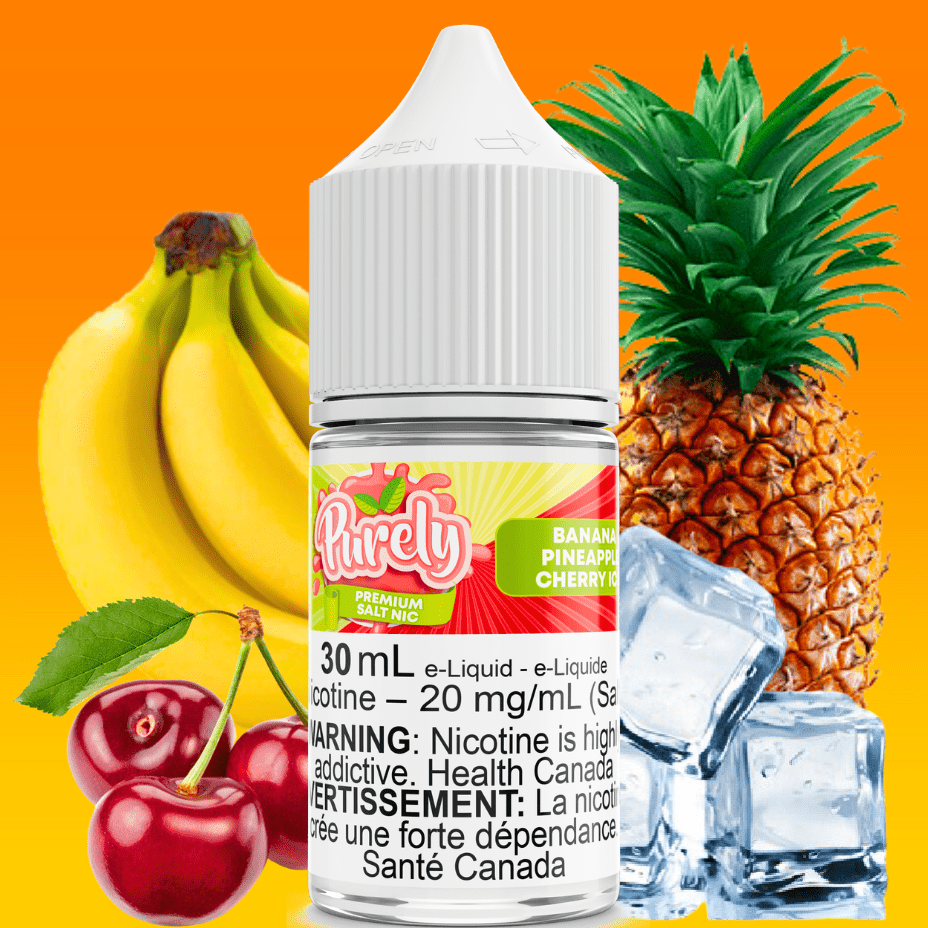 Purely E-Liquid Banana Pineapple Cherry Ice Salt Nic by Purely E-Liquid Banana Pineapple Cherry Ice Salt Nic by Purely E-Liquid-Airdrie Vape