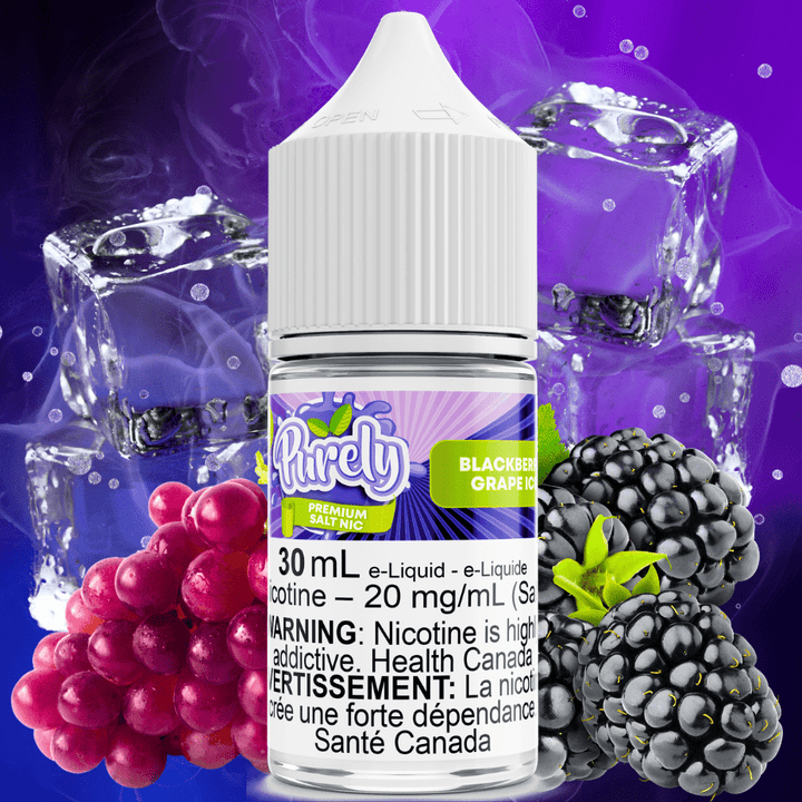 Purely E-Liquid Blackberry Grape Ice Salt Nic by Purely E-Liquid Blackberry Grape Ice Salt Nic by Purely E-Liquid-Airdrie Vape Store AB