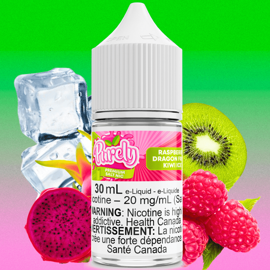 Purely E-Liquid Raspberry Dragon Fruit Kiwi Ice Salt Nic by Purely E-Liquid Raspberry Dragon Fruit Kiwi Ice Salt Nic by Purely E-Liquid-Airdrie 