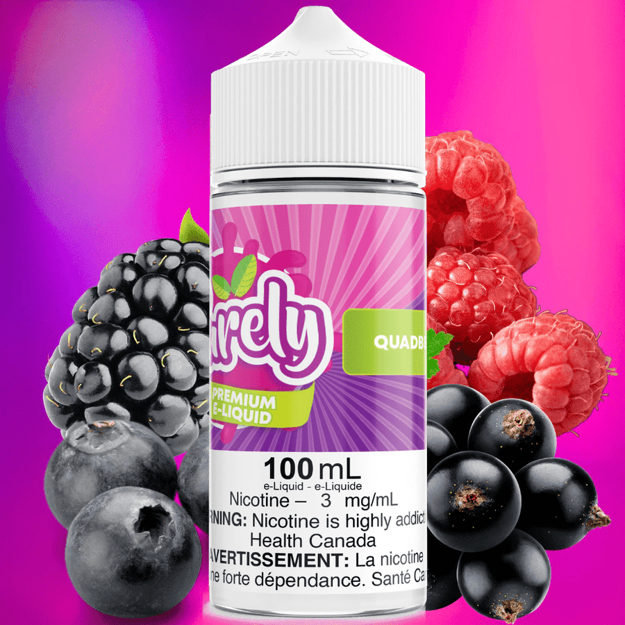 Quadberry by Purely E-Liquid-100ml Airdrie Vape SuperStore and Bong Shop Alberta Canada