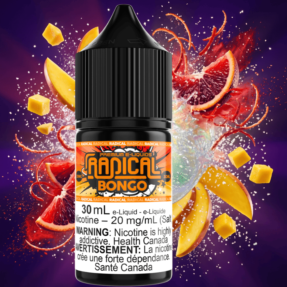 Radical E-liquid Bong Salt-30ml Airdrie Vape SuperStore and Bong Shop Alberta Canada