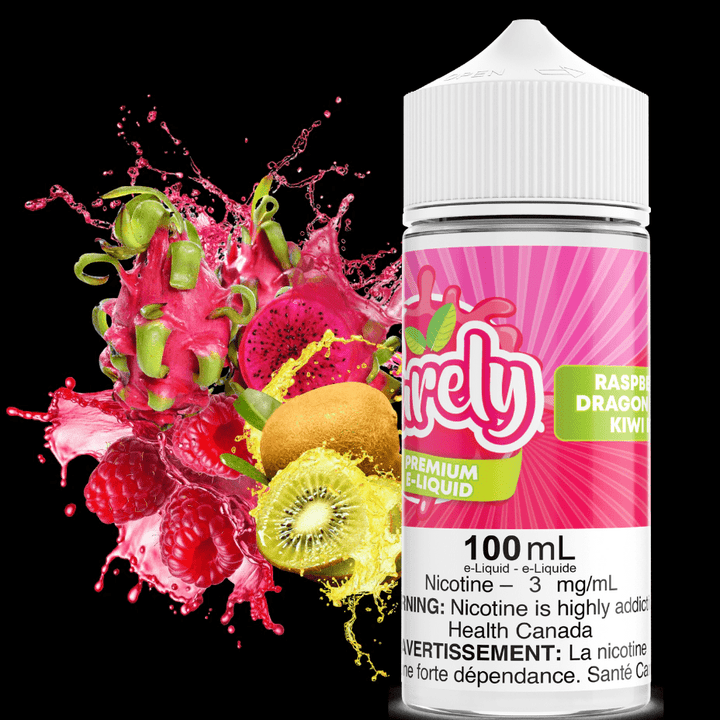 Raspberry Dragon Fruit Kiwi Ice by Purely E-Liquid-100ml Airdrie Vape SuperStore and Bong Shop Alberta Canada