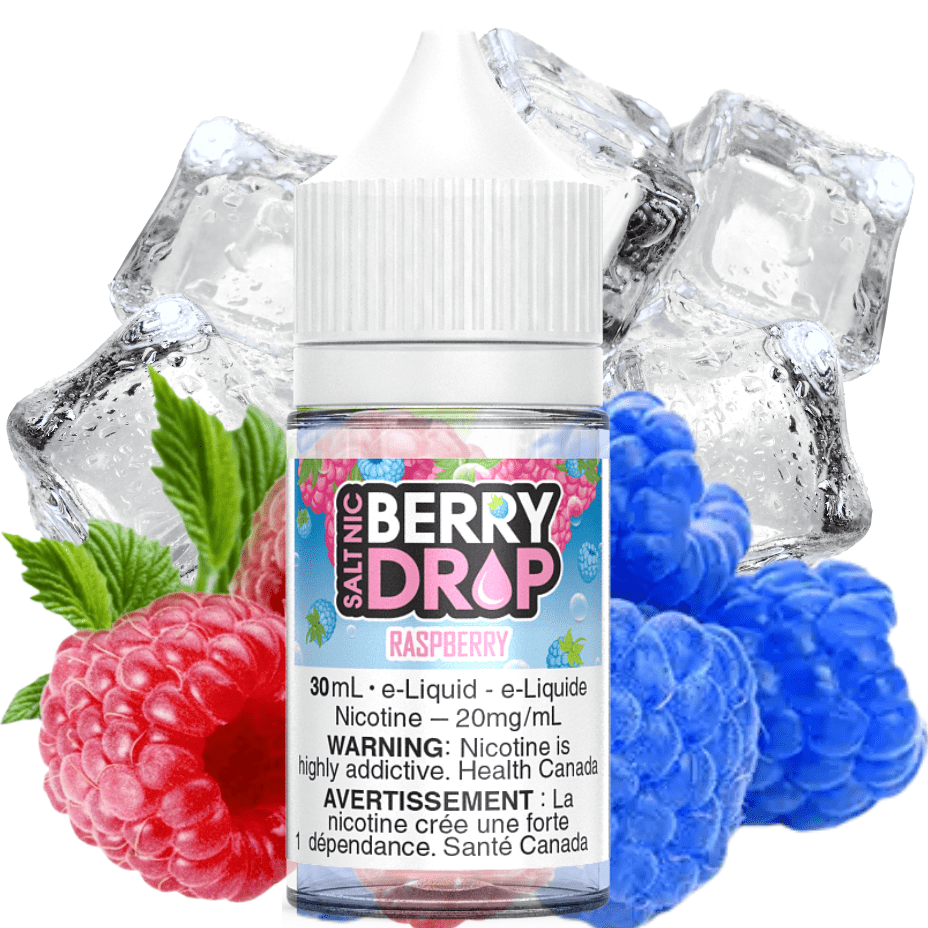 Raspberry Ice Salt by Berry Drop E-Liquid 30ml / 12mg Airdrie Vape SuperStore and Bong Shop Alberta Canada