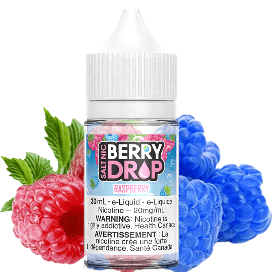 Raspberry Salts By Berry Drop E-Liquid 30ml / 12mg Airdrie Vape SuperStore and Bong Shop Alberta Canada