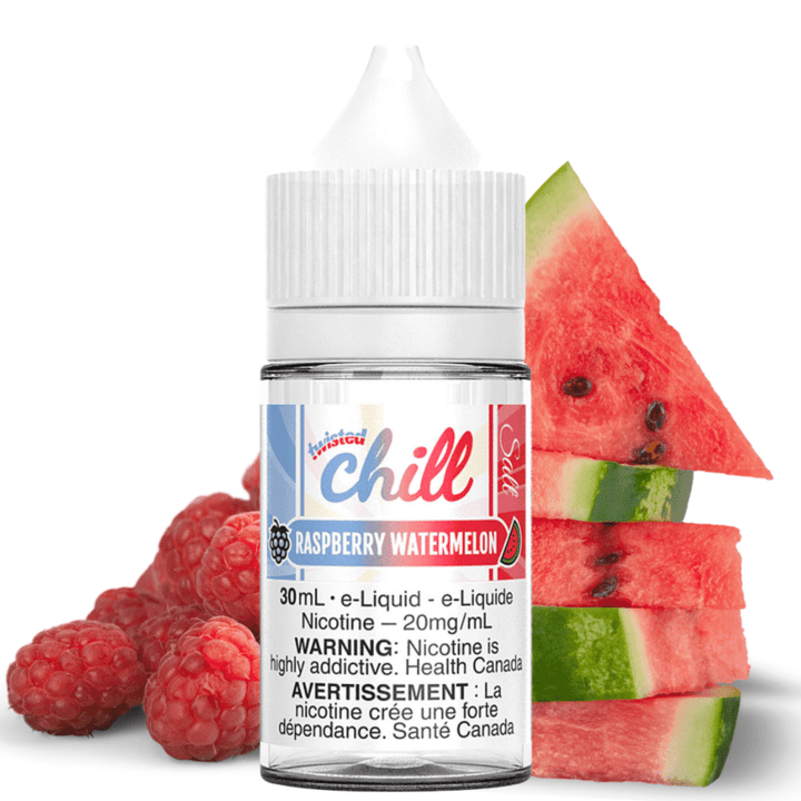Raspberry Watermelon Salts by Chill E-Liquid 12mg Airdrie Vape SuperStore and Bong Shop Alberta Canada