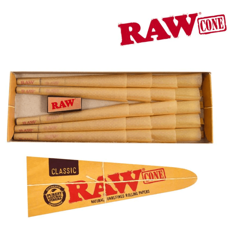Raw Classic 98 Special Pre-Rolled Cones Airdrie Vape SuperStore and Bong Shop Alberta Canada